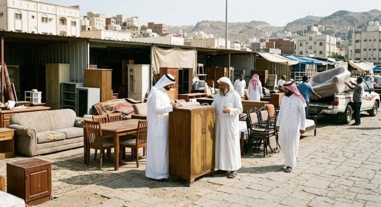 فريق عمل محترف يقوم بتقييم وتغليف ونقل الأثاث المستعمل بدقة وعناية باستخدام أحدث المعدات ضمن خدمات شراء الاثاث المستعمل حي الروابي لضمان تقديم أفضل الأسعار وراحة العملاء.