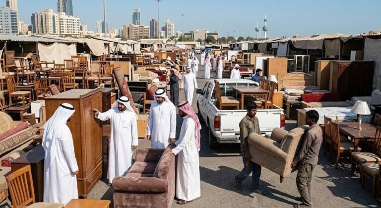 فريق عمل محترف يقوم بفحص وتسعير ونقل الأثاث المستعمل بدقة وأمان باستخدام أفضل أدوات التغليف وسيارات النقل ضمن خدمات شراء الاثاث المستعمل حي الإسكان لضمان تقديم أفضل قيمة وراحة العملاء.
